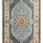 A stunning Qaleen Carpets rug with intricate patterns and colors, showcasing the company's expertise in traditional Persian