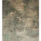 A stunning Qaleen Carpets rug with a unique blend of traditional and modern elements, featuring intricate patterns and a