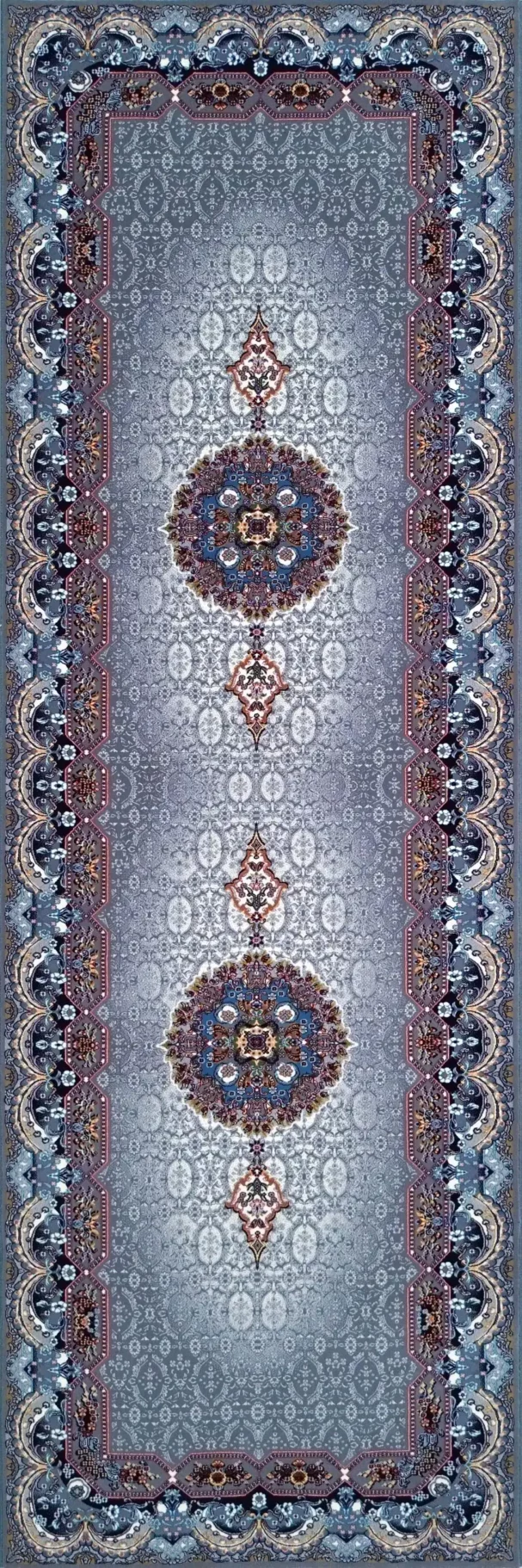 A stunning Qaleen Carpets rug with intricate patterns and a rich, vibrant color palette, perfect for adding a touch of