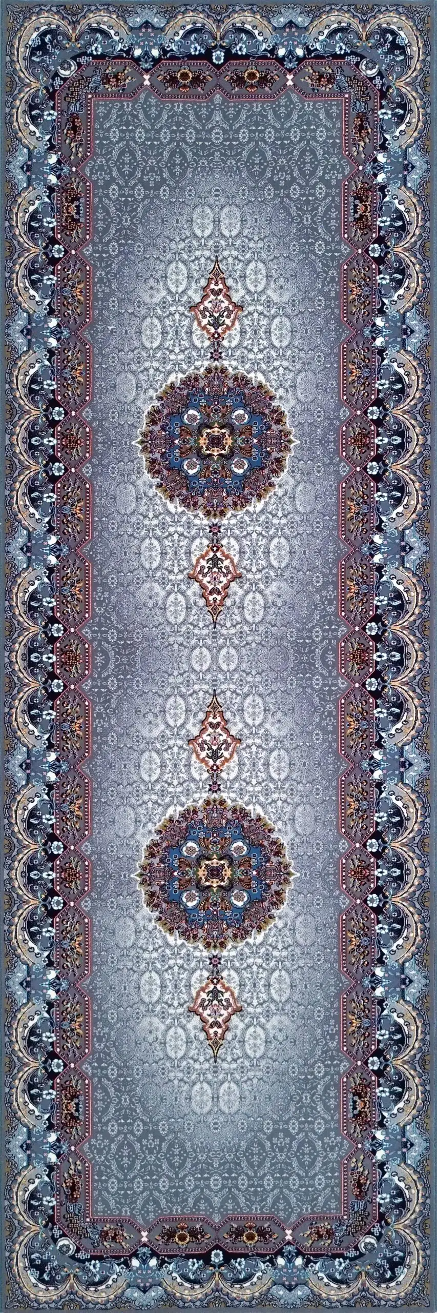 A stunning Qaleen Carpets rug with intricate patterns and a rich, vibrant color palette, perfect for adding a touch of