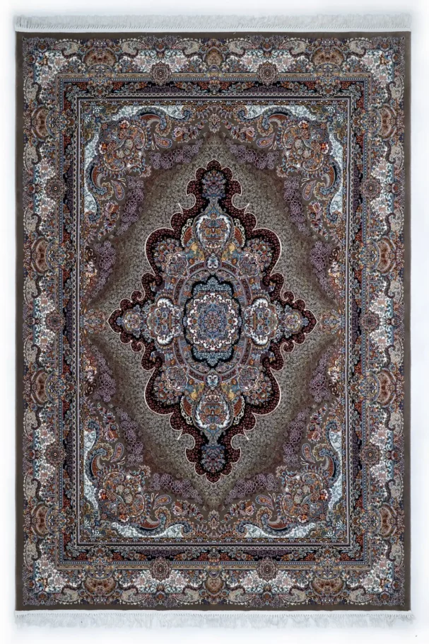 Carpets A stunning, intricately designed carpet with a rich, vibrant pattern, perfect for adding a touch of elegance to any