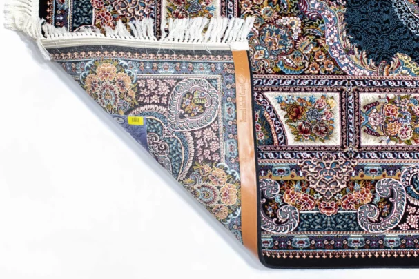Carpets A beautifully crafted carpet with intricate patterns and colors, showcasing the art of carpeting