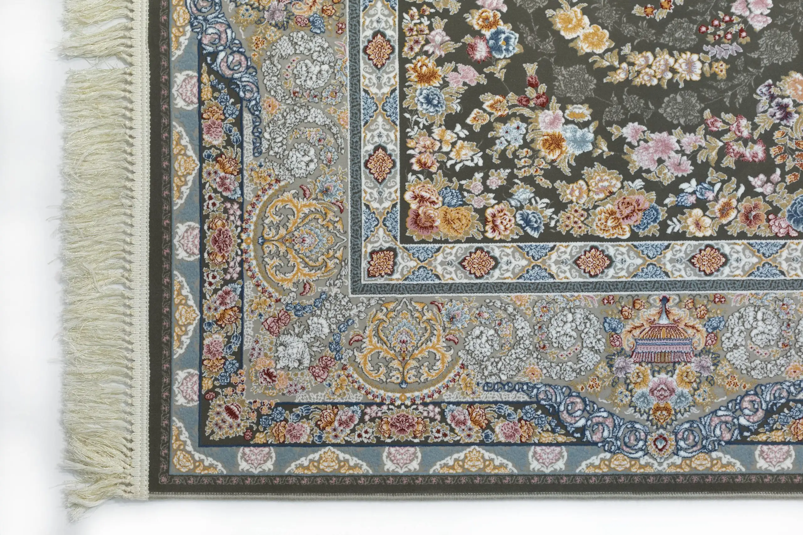 Carpets A beautifully designed carpet with intricate patterns and a rich, vibrant color palette, perfect for adding a touch