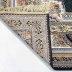 A beautifully crafted carpet with intricate patterns and a rich, vibrant color palette, showcasing the art of carpet design