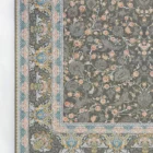Carpets A beautiful, intricately designed carpet with a rich, dark background and a vibrant, colorful pattern