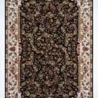 Carpets A beautiful, intricately designed carpet with a rich, dark background and a vibrant, colorful pattern