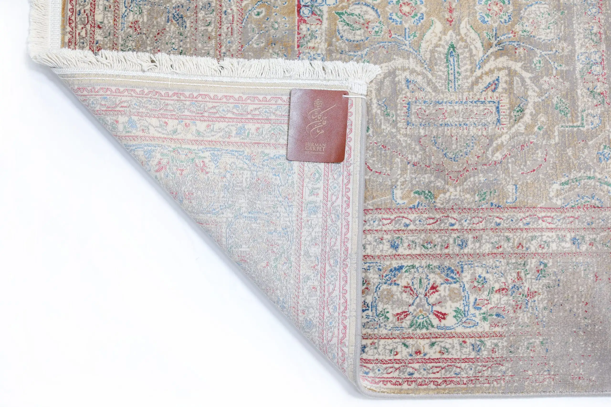 A high-quality image of a carpet with a rug-like design, featuring intricate patterns and a soft, plush texture, showcasing
