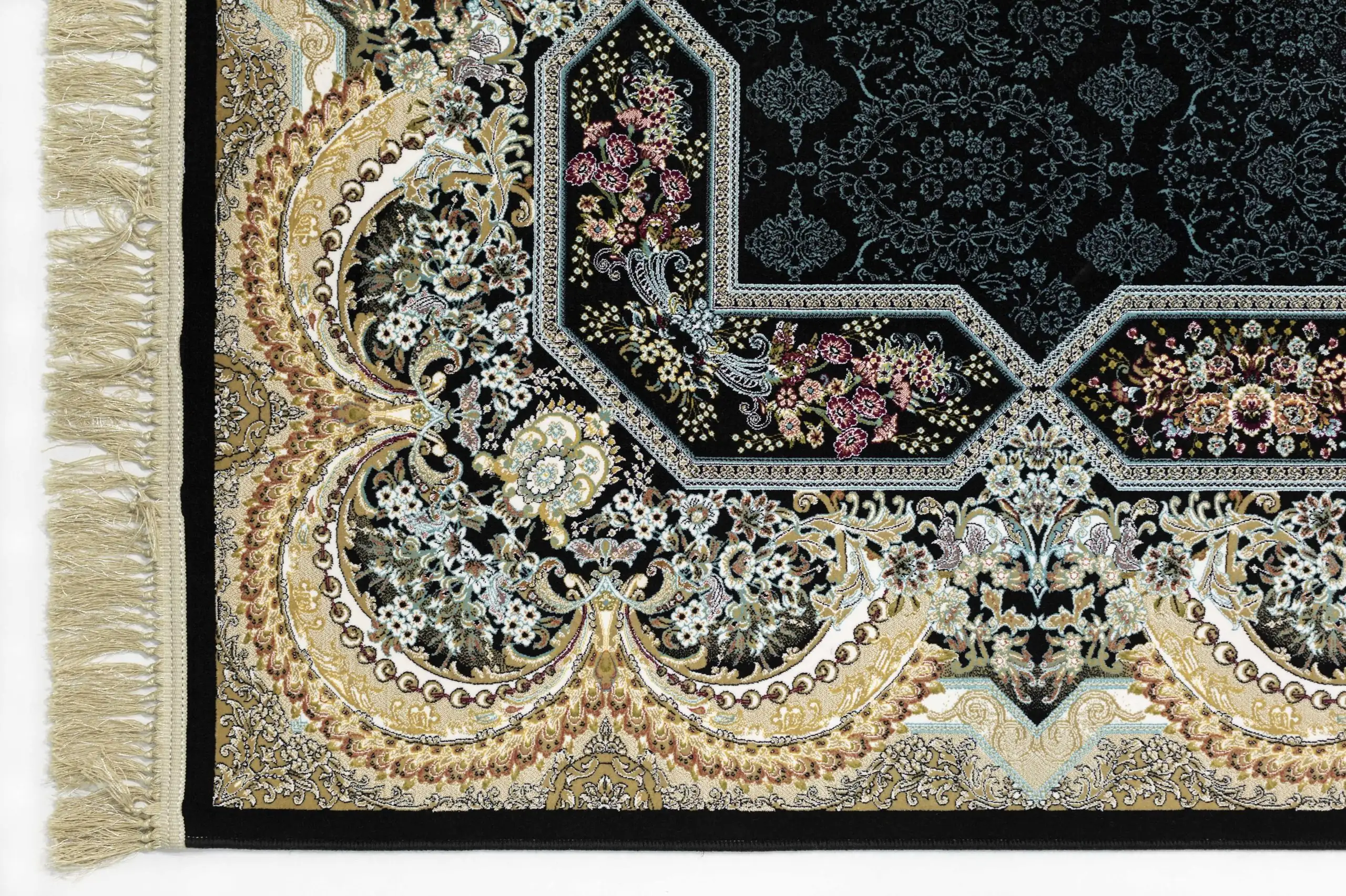 Carpets A beautiful, intricately designed carpet with a mix of traditional and modern elements
