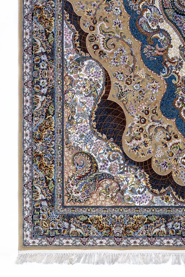 Carpets A beautiful, intricately designed carpet with a mix of colors and patterns