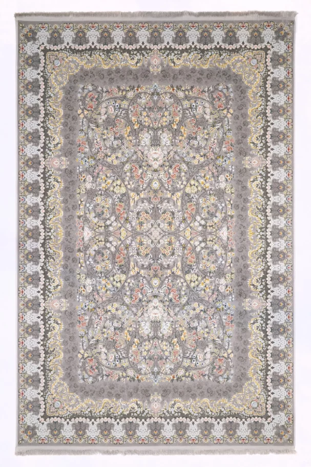 Carpets A beautiful, intricately designed carpet with a mix of colors and patterns, showcasing the art of carpeting