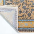Carpets A beautiful, intricately designed carpet with a floral pattern, showcasing the art of carpeting