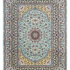 A beautifully crafted, intricately designed carpet with a rich, vibrant pattern, perfect for adding a touch of elegance to