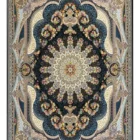 Carpets A stunning, intricately designed carpet with a rich, vibrant pattern, perfect for adding a touch of elegance to any