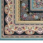 Carpets A beautiful, intricately designed carpet with a mix of patterns and colors, showcasing the art of carpeting