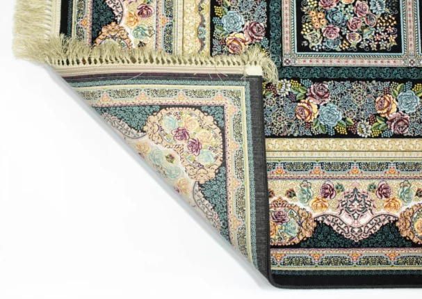 Carpets A beautifully crafted carpet with intricate patterns and a soft, carpeted texture, perfect for adding a touch of