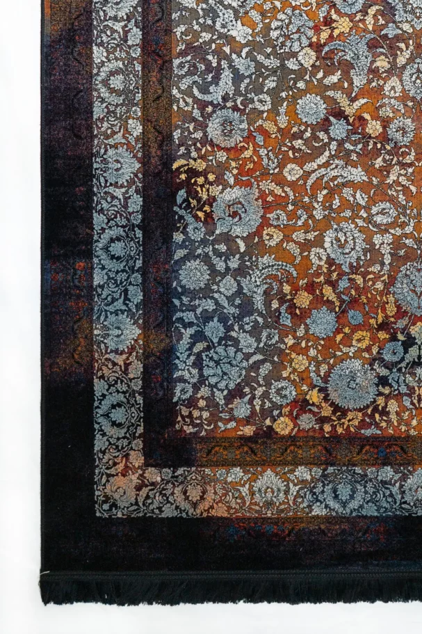 Carpets A beautiful, intricately designed carpet with a mix of colors and patterns