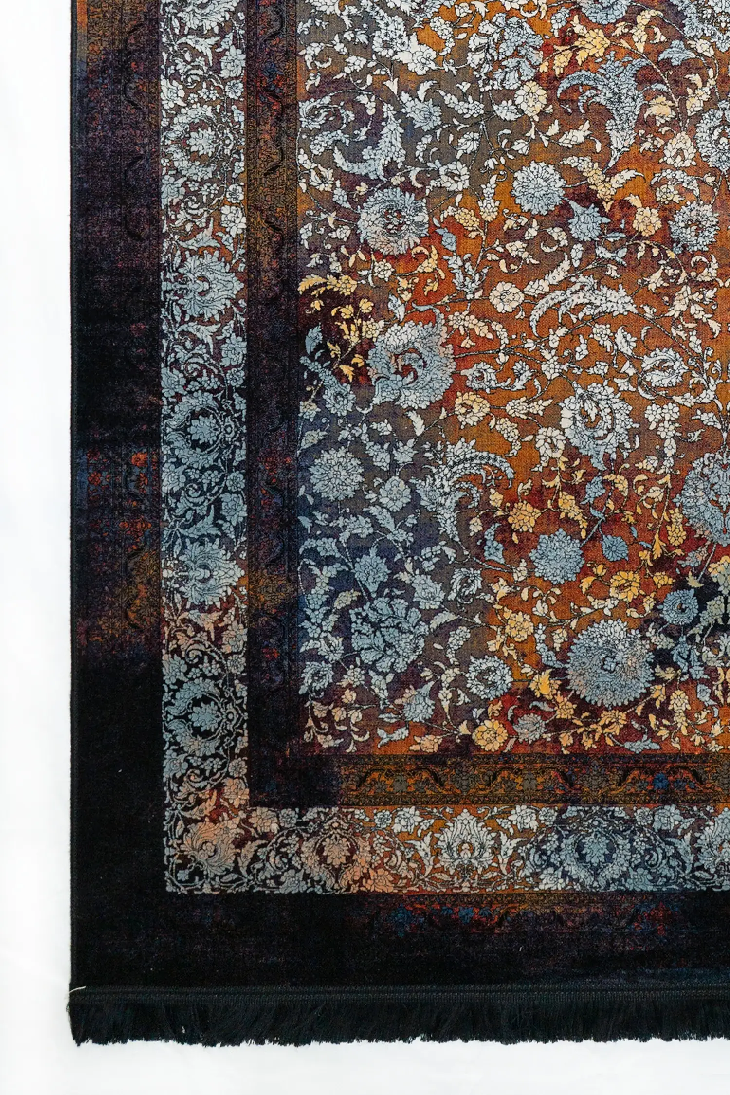 Carpets A beautiful, intricately designed carpet with a mix of colors and patterns