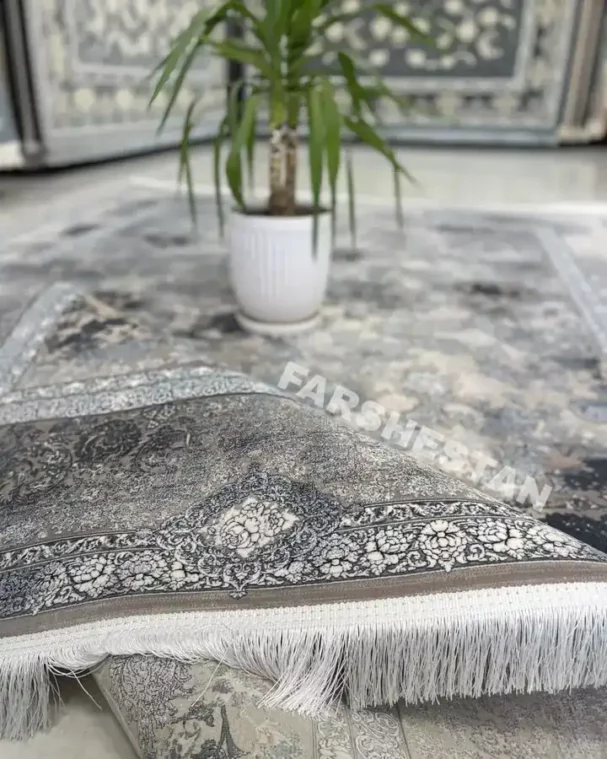 Carpets A rug with a plant on it