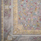 Carpets A beautiful, intricately designed carpet with a floral pattern