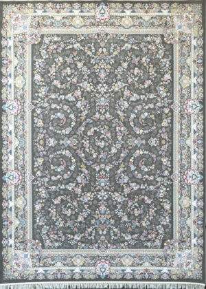 Persian Classic Premium Rug – Zomorod Mashad Collection | 1500 Reeds | Embossed Design 10x13ft