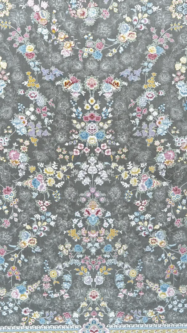 Carpets A beautiful, intricate carpet with a floral pattern