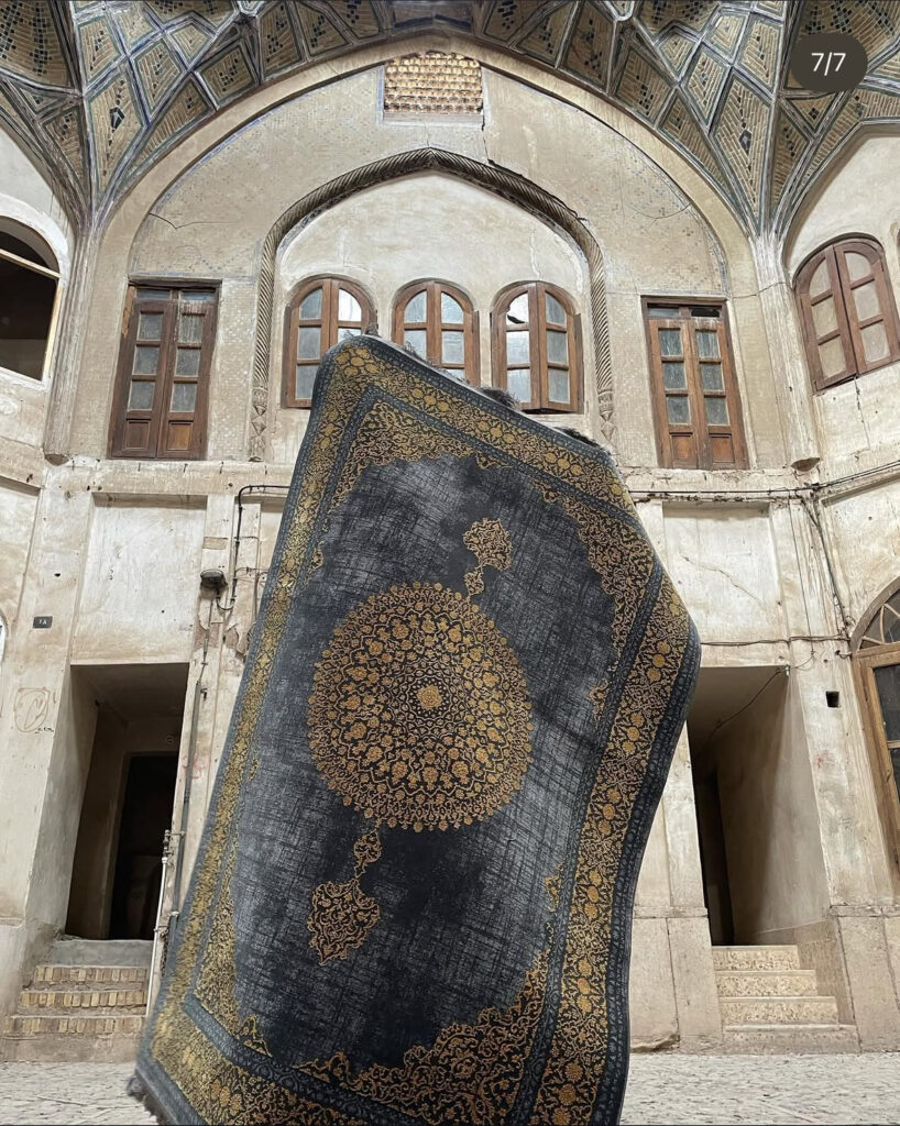 Persian Classic Rug – Medallion Design – Sizan Collection – 5×7”5ft ...