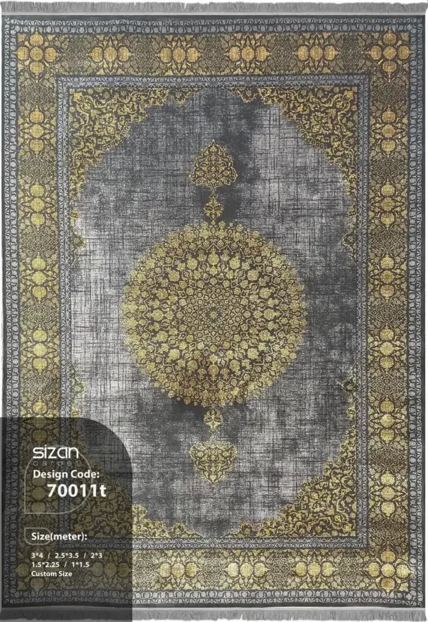 Carpets A large, intricately designed carpet with a central medallion and intricate patterns