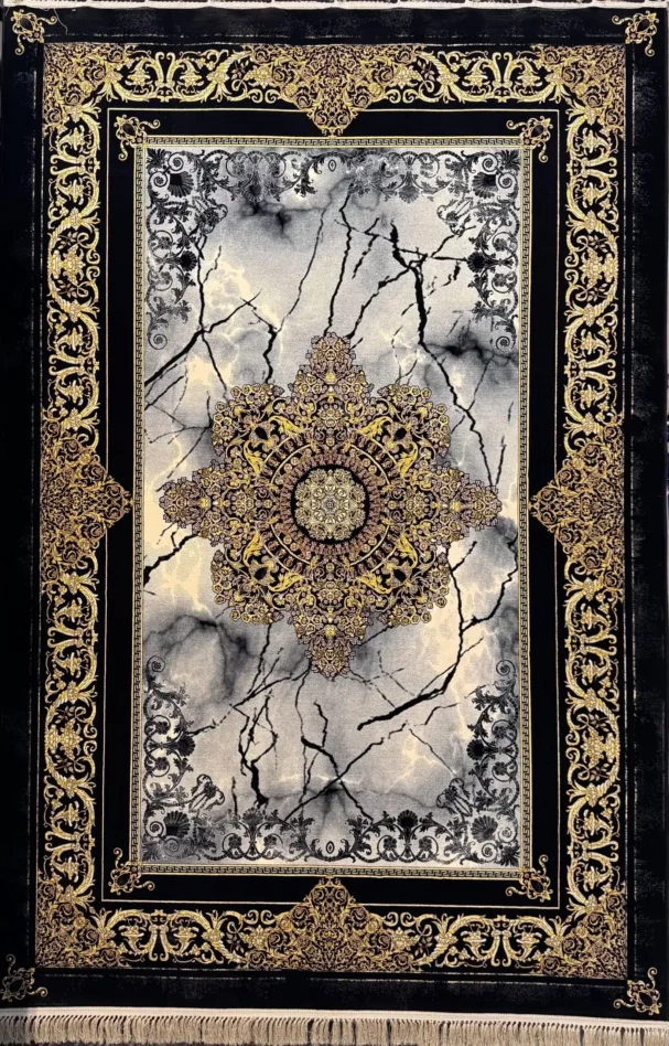 Carpets A stunningly designed, high-quality carpet with a unique blend of traditional and modern elements, perfect for