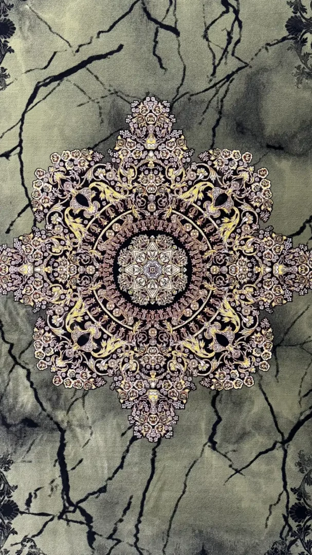 Carpets A stunning carpet with intricate patterns and designs