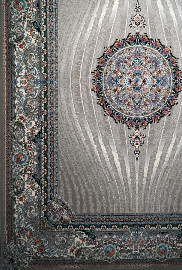 Carpets A beautiful, intricately designed carpet with a central medallion and intricate patterns, perfect for adding a touch